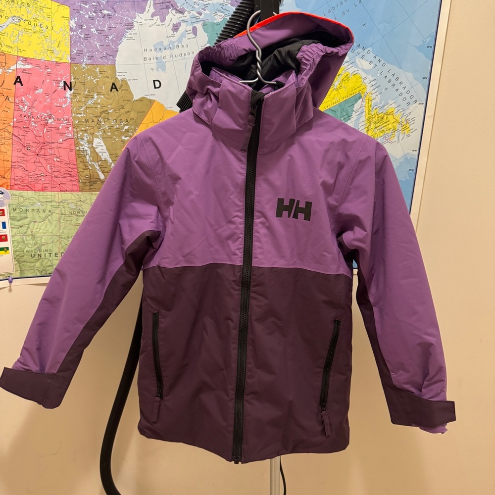 Kid’s Helly Hansen Two-Tone Purple Jacket